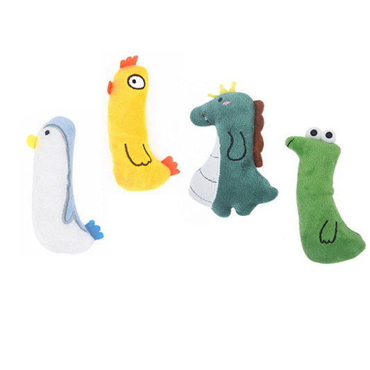 Pet Plush Toy Bite-resistant Cat Toy With Catnip