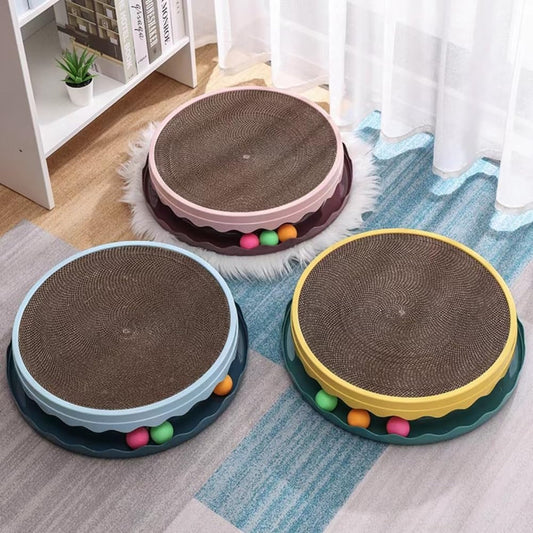 Compass Cat Scratching Post, Cat Scratching Post With Ball, Interactive Training Sports Mouse Toy With Ball, Cat Scratching Post Cat Grapple, Indoor Cat Sports Interaction, Protection Furniture