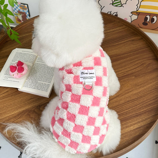 Cat Clothes Teddy Bichon VIP Traction Vest