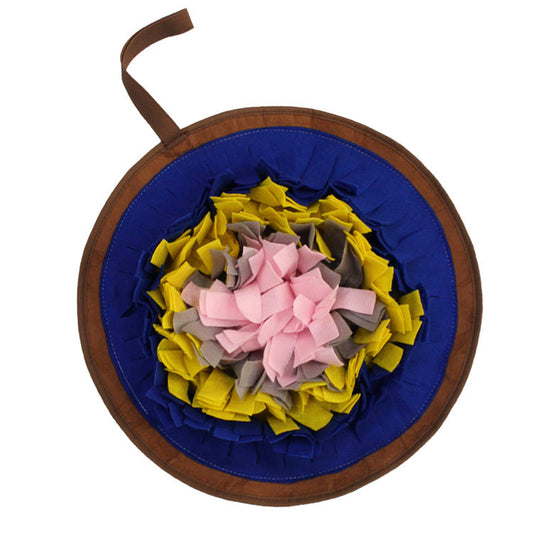 Foreign Trade Cross-border Pet Toys Slow Food Training Mat Sniffing Mat Pet Interactive Educational Products Bite Resistance Exercise Mat