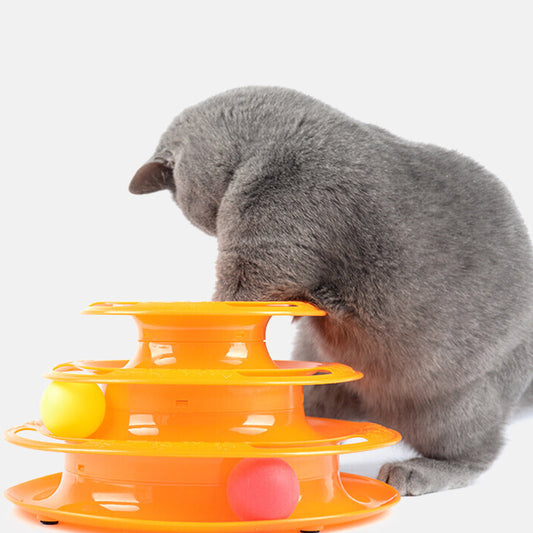 Shake The Three-tier Cat Turntable