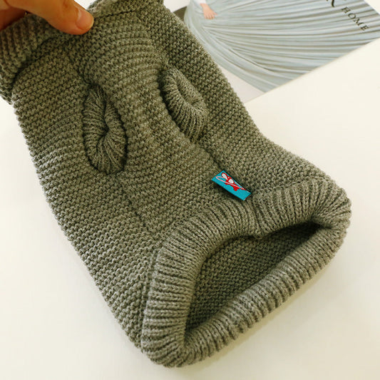 Pet autumn and winter warm sweater