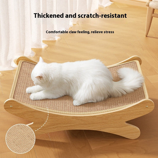 Jute Style Cat Scratch Board Cat Nest Integrated Scratch-resistant Wear-resistant No Dandruff