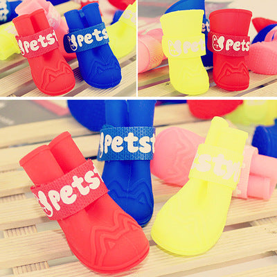 KFX-0263997 Dog Summer Sandals in Cow Leather with Comfortable Fabric Upper and Grape Granule Design