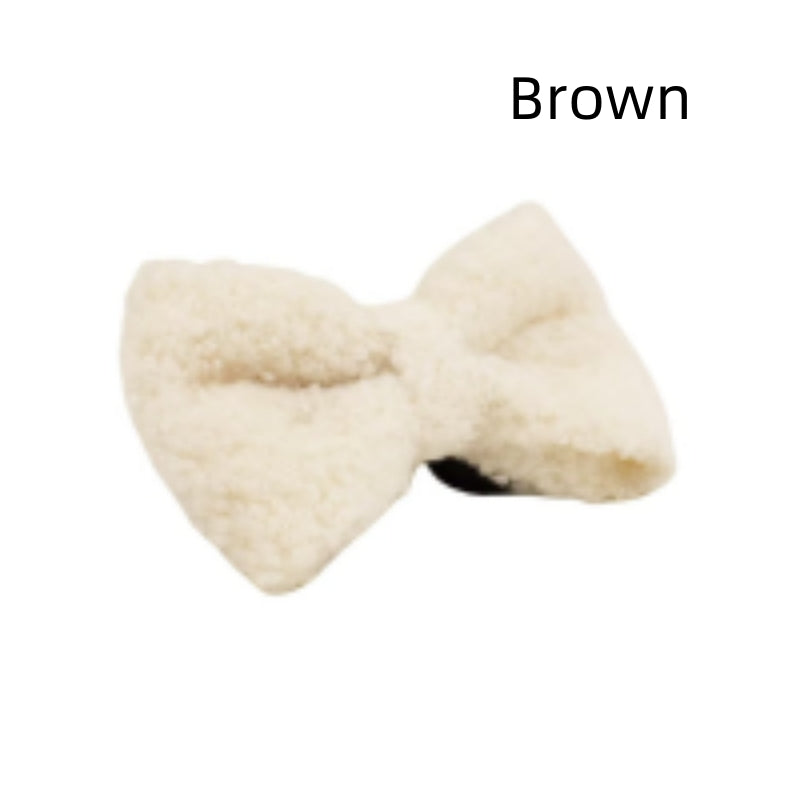 KFX-0417725 Teddy Bow - Stylish Accessory in Small Size (75 * 50mm)