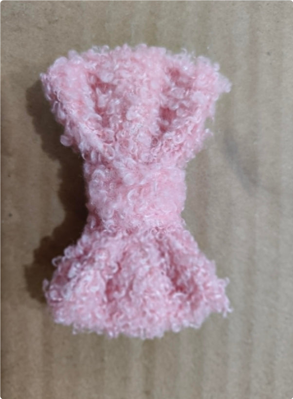 KFX-0417725 Teddy Bow - Stylish Accessory in Small Size (75 * 50mm)