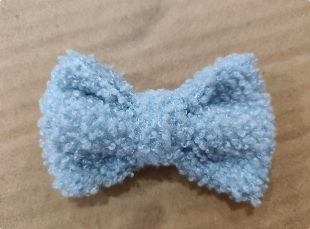 KFX-0417725 Teddy Bow - Stylish Accessory in Small Size (75 * 50mm)