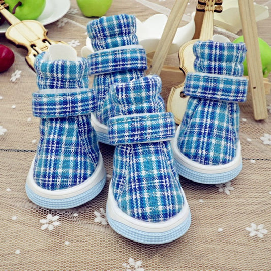 KFX-0493373 Breathable Sports Shoes for Dogs - Available in Pink, Red, Blue, Sizes 1-5