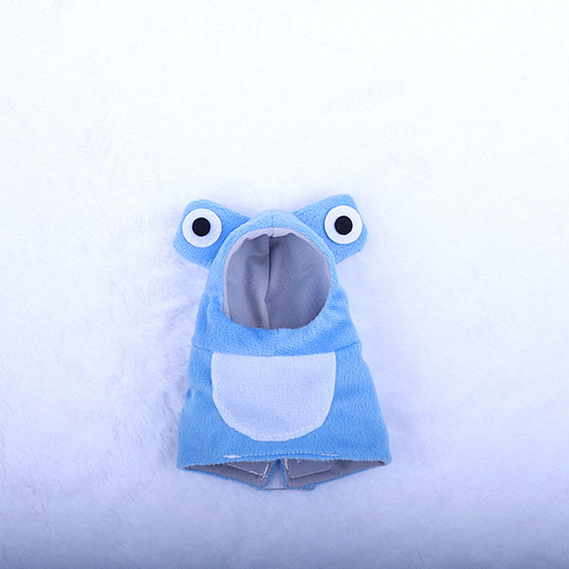 KFX-0577981 Creative Handmade Pet Bird Clothing – Stylish Outfits in Pink, Green, Blue, and Yellow