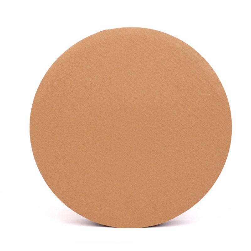 KFX-0645053 Educational Cat Toy Carousel for Claw Grinding - Durable Corrugated Paper, 33cm Diameter