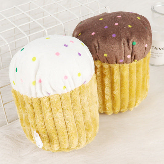 KFX-0848829 Soft Crystal Cat Toy for Chewing, Vocalizing, and Playtime Fun