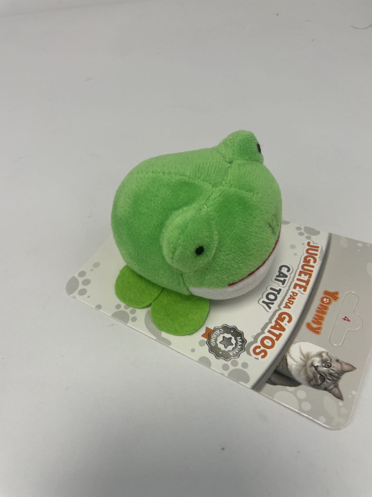KFX-1176509 Vibrating Frog Toy for Interactive Play and Relaxation