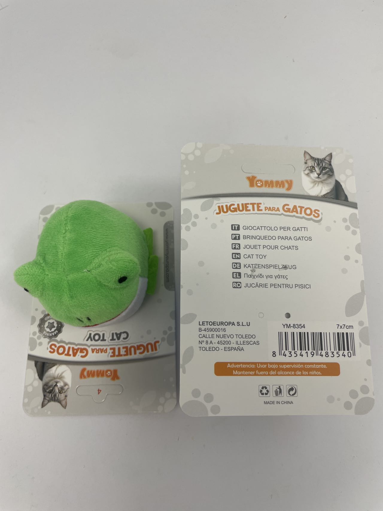 KFX-1176509 Vibrating Frog Toy for Interactive Play and Relaxation
