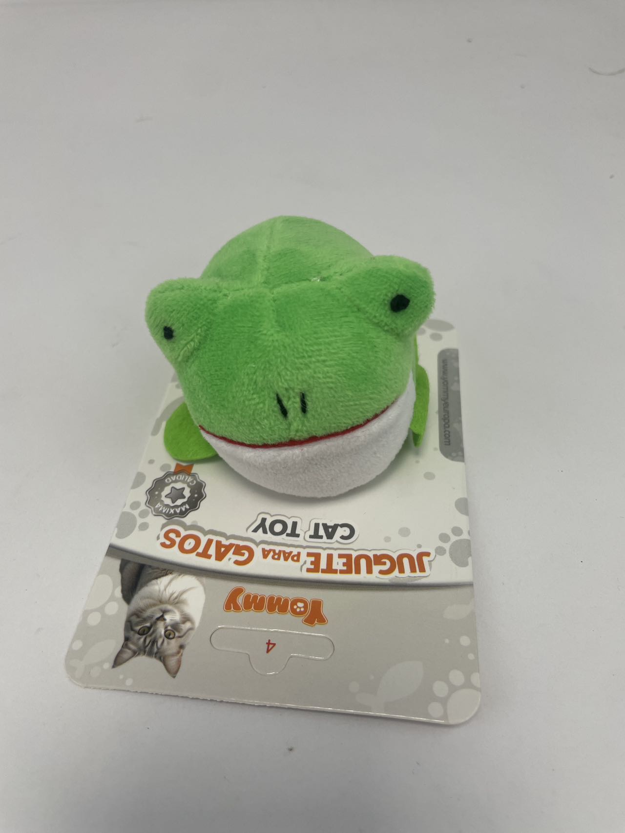 KFX-1176509 Vibrating Frog Toy for Interactive Play and Relaxation