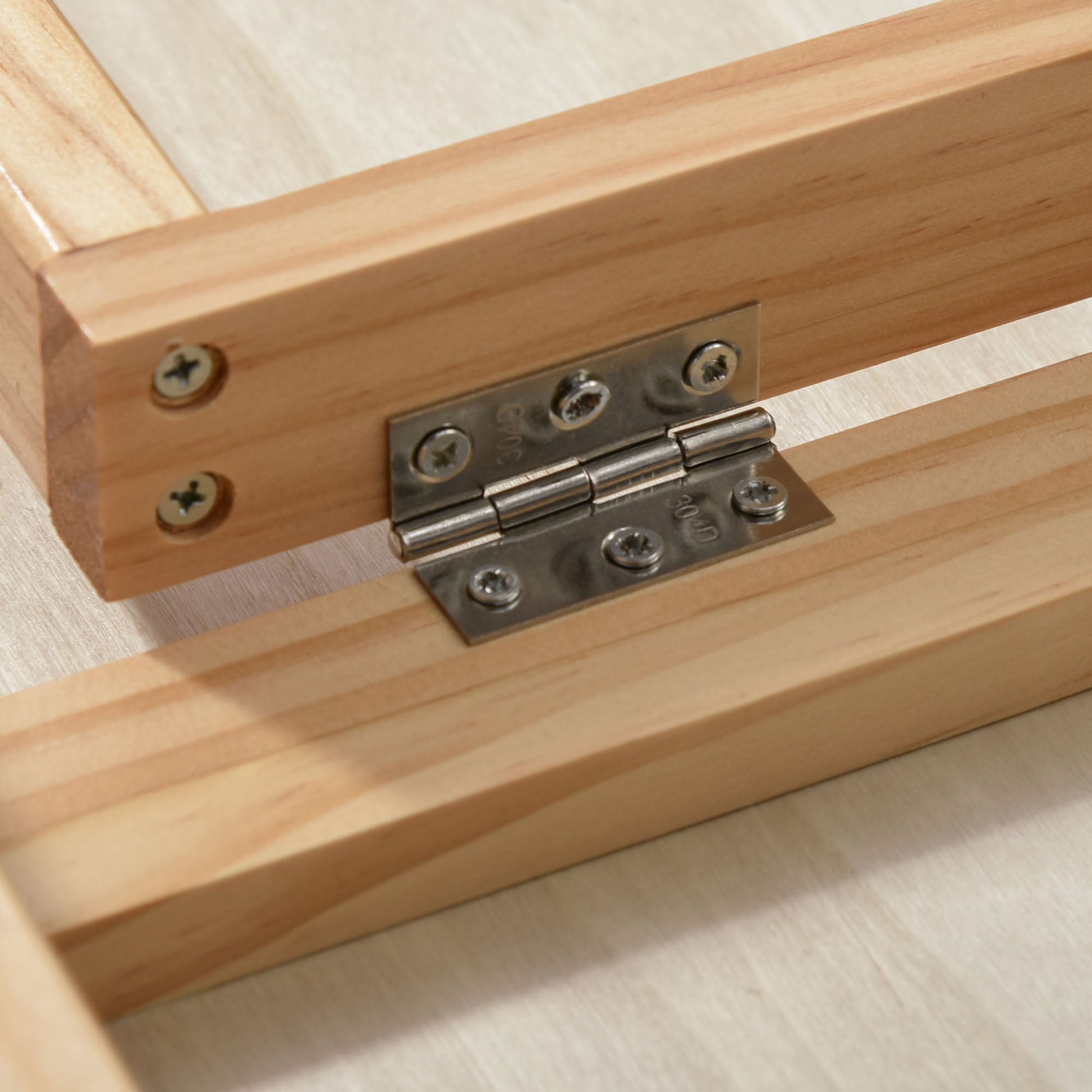 KFX-1770173 Adjustable Elevated Pet Ramp for Small and Senior Dogs - Non-Slip Pine Design, Easy Storage, 4 Height Options