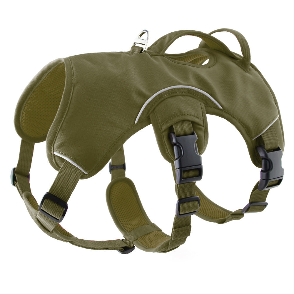 KFX-1919677 Explosion-Proof Pet Vest for Large Dogs - Nylon, Available in Various Colors