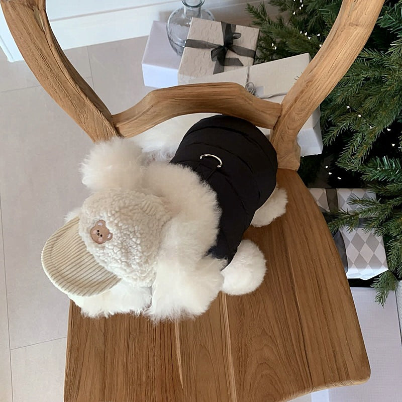 KFX-2007613 Cotton-Padded Dog Coat for Small Breeds - Available in Various Colors and Sizes