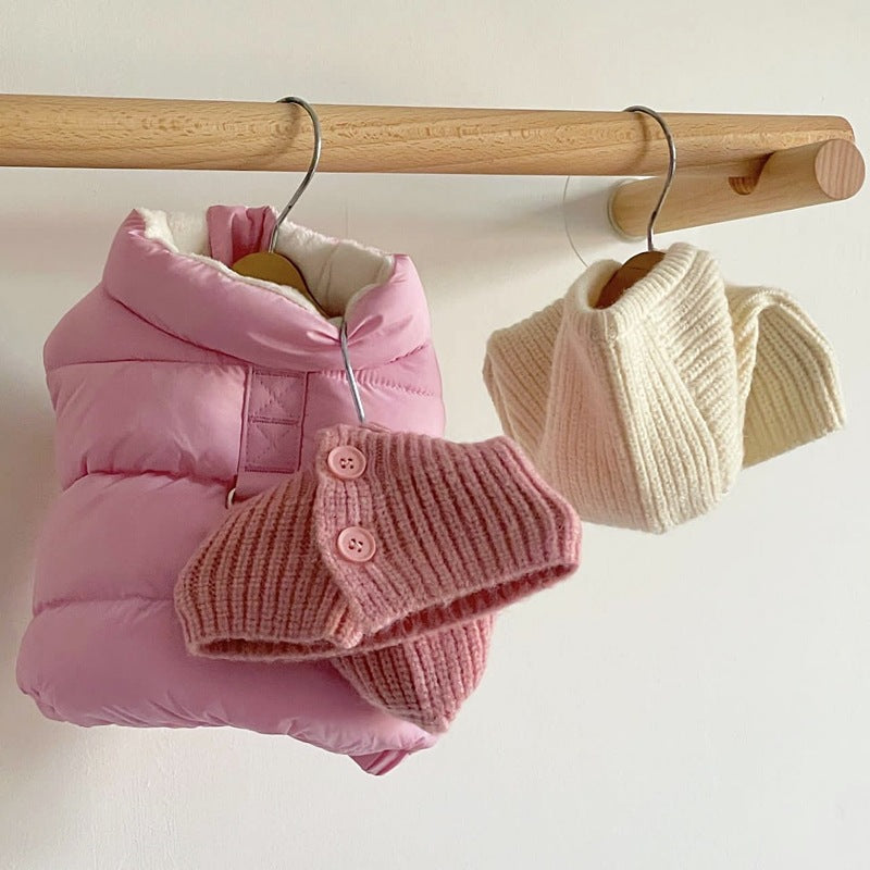 KFX-2007613 Cotton-Padded Dog Coat for Small Breeds - Available in Various Colors and Sizes