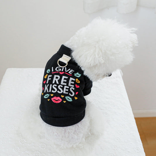 KFX-2190013 Kiss Sweater for Pets - Casual Autumn and Winter Clothing, Multiple Sizes Available