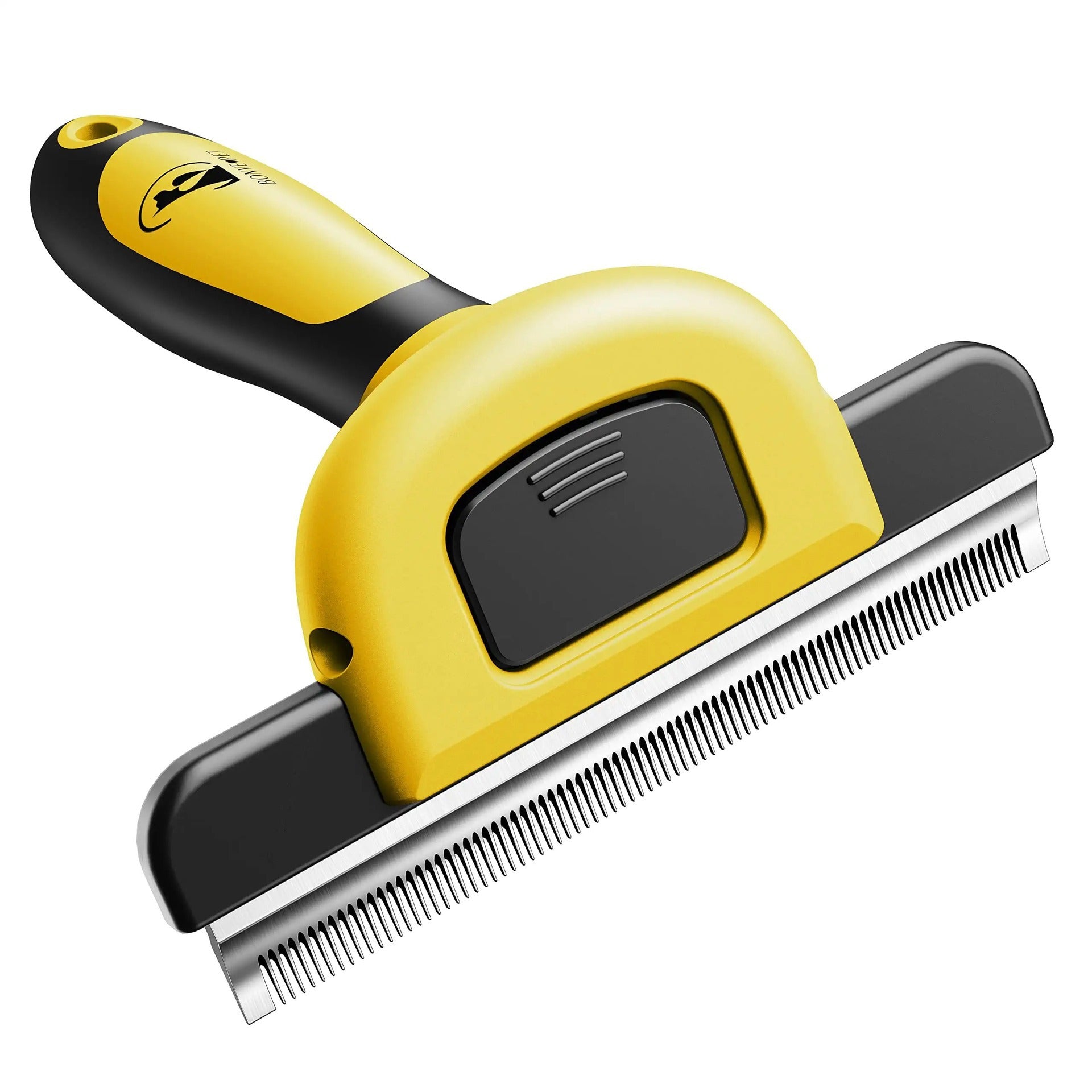 KFX-2229053 Pet Hair Removal Knot Untying Comb for Dogs - Plastic & Stainless Steel Tool