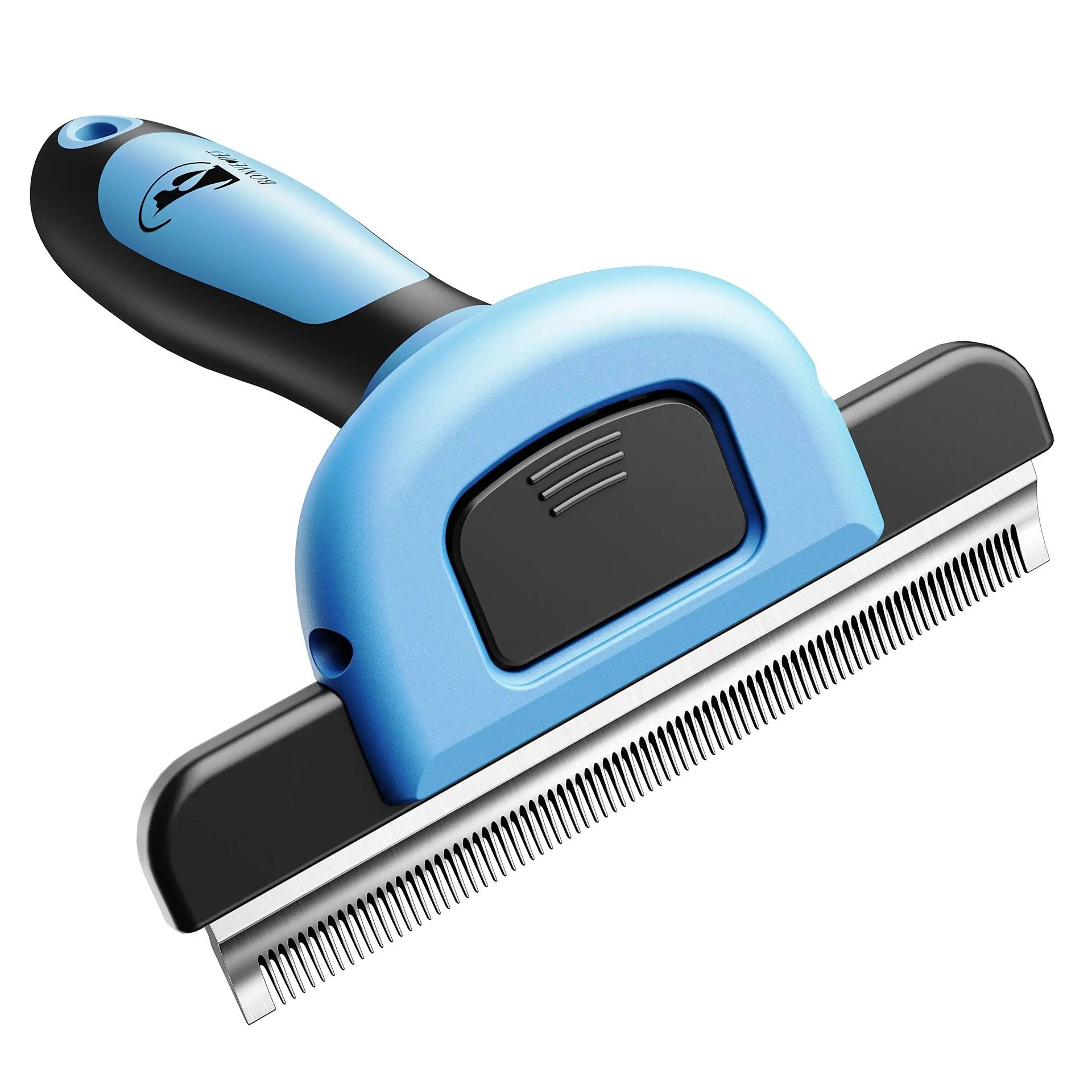 KFX-2229053 Pet Hair Removal Knot Untying Comb for Dogs - Plastic & Stainless Steel Tool