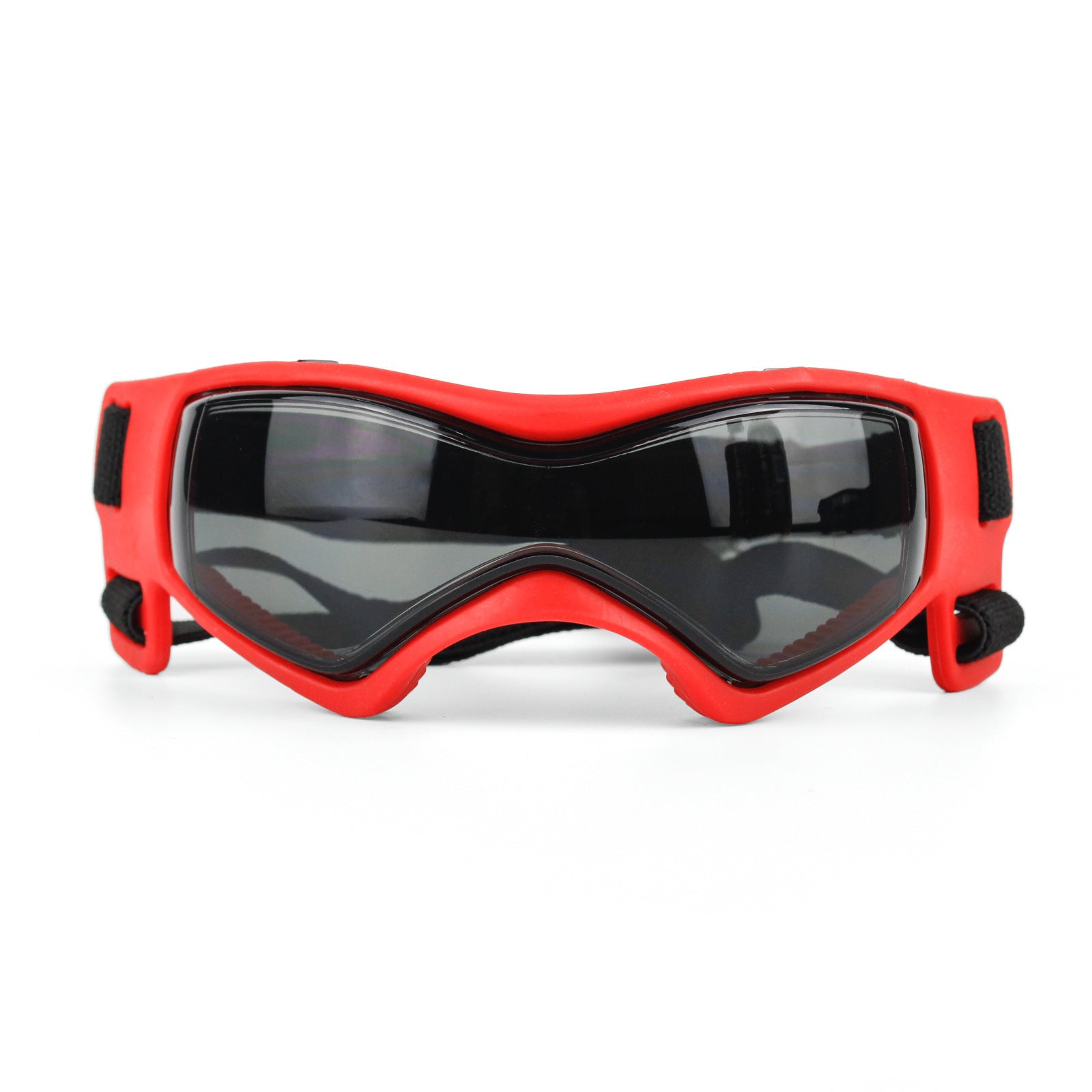 KFX-2356157 UV Protective Goggles for Pets - Adjustable Windproof and Sunproof Eyewear in Red, Black, and Pink