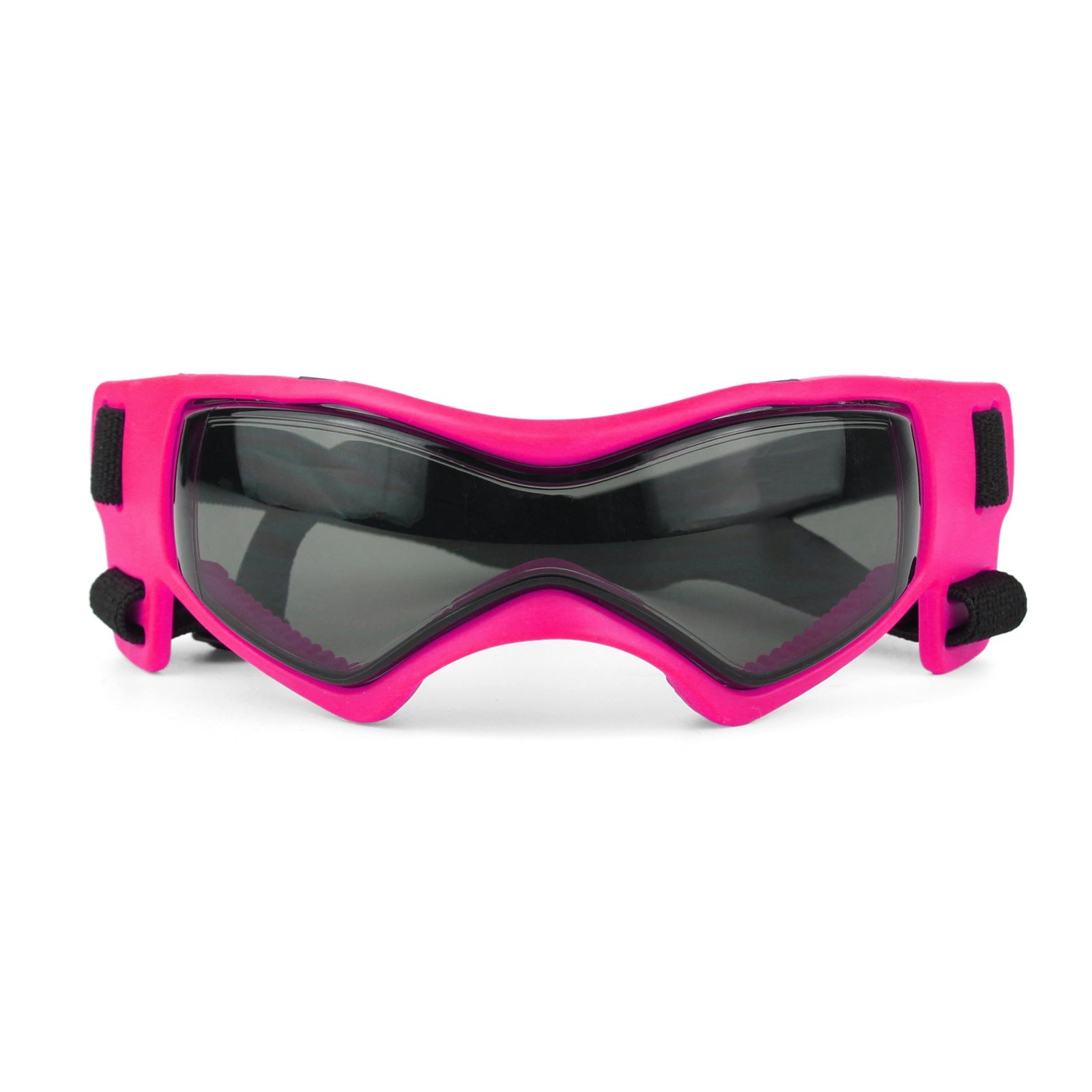 KFX-2356157 UV Protective Goggles for Pets - Adjustable Windproof and Sunproof Eyewear in Red, Black, and Pink