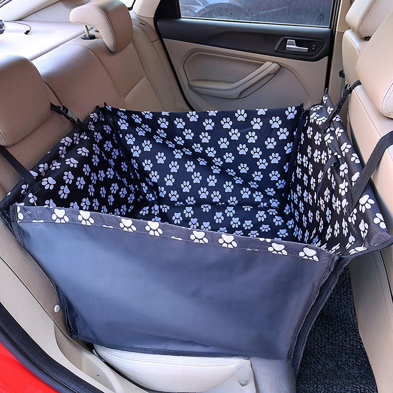 KFX-2413373 Waterproof Double Layer Pet Car Mat for Dogs and Cats - 60x50x35CM Pet Hanging Basket