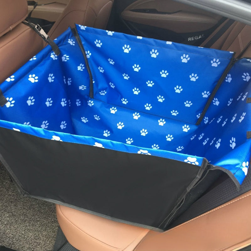 KFX-2413373 Waterproof Double Layer Pet Car Mat for Dogs and Cats - 60x50x35CM Pet Hanging Basket