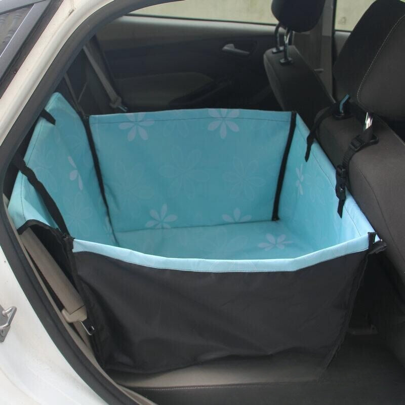 KFX-2413373 Waterproof Double Layer Pet Car Mat for Dogs and Cats - 60x50x35CM Pet Hanging Basket