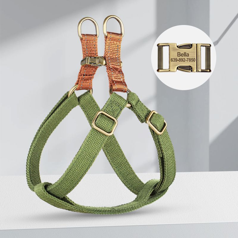 KFX-2429117 Small and Medium Dog Chest Strap for Teddy and Corgi Breeds, Adjustable ABS Material