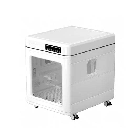 KFX-253139 100L Foldable Pet Dryer Box with Smart Temperature Control and 4-Speed Fan for Dogs and Cats