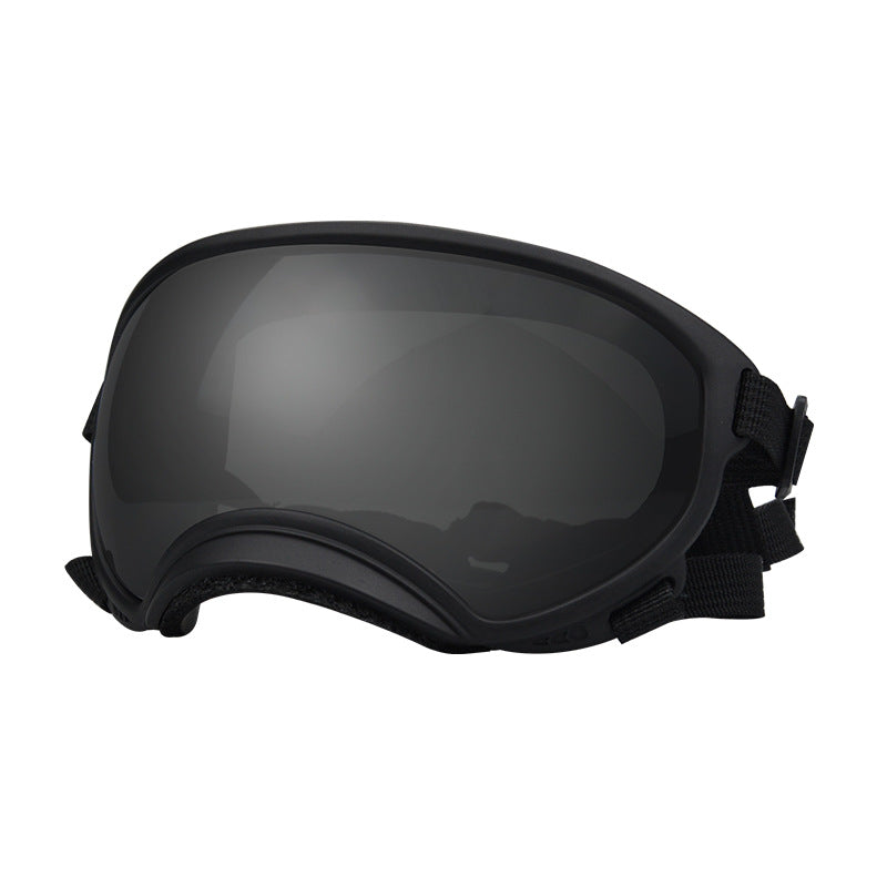 KFX-2552765 Ski Dog Goggles with Double Layer Anti-Fog Lens for Wind and Sand Protection