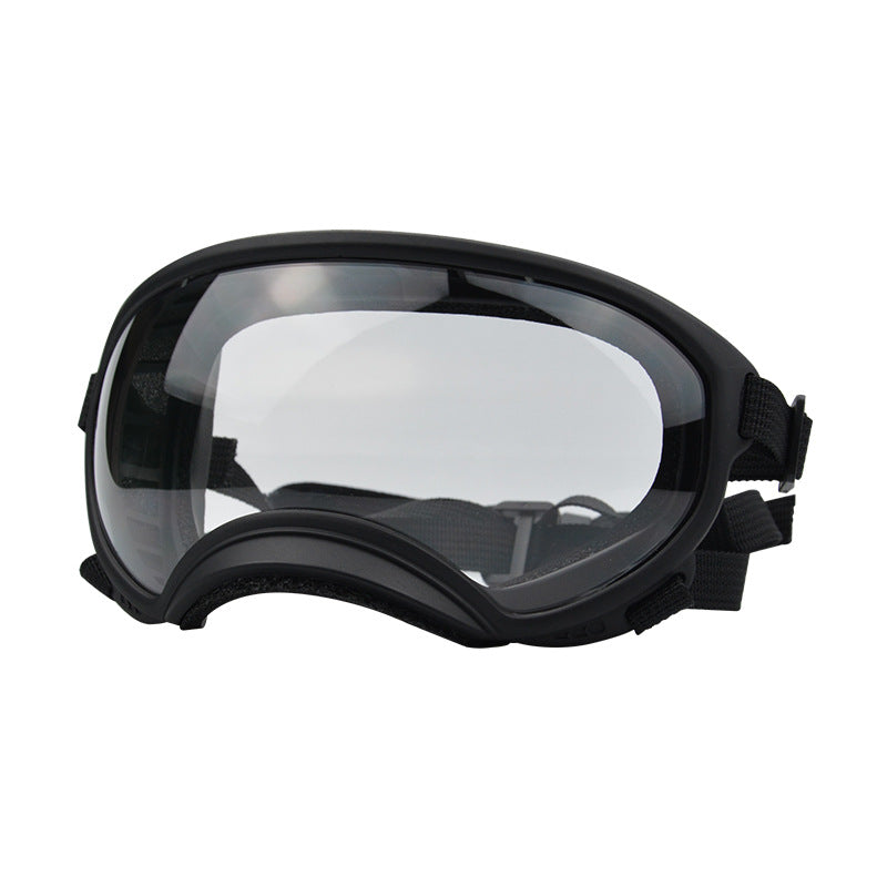 KFX-2552765 Ski Dog Goggles with Double Layer Anti-Fog Lens for Wind and Sand Protection