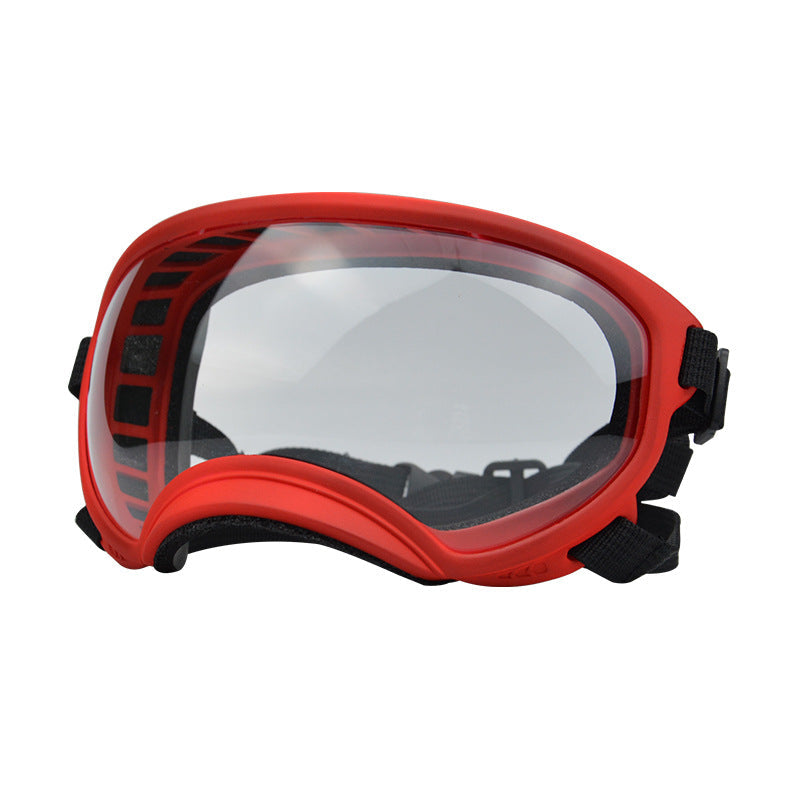 KFX-2552765 Ski Dog Goggles with Double Layer Anti-Fog Lens for Wind and Sand Protection