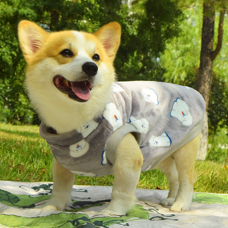 KFX-2867005 Warm Padded Vest for Medium-Sized Dogs - Anti-Dirty Leisure Wear