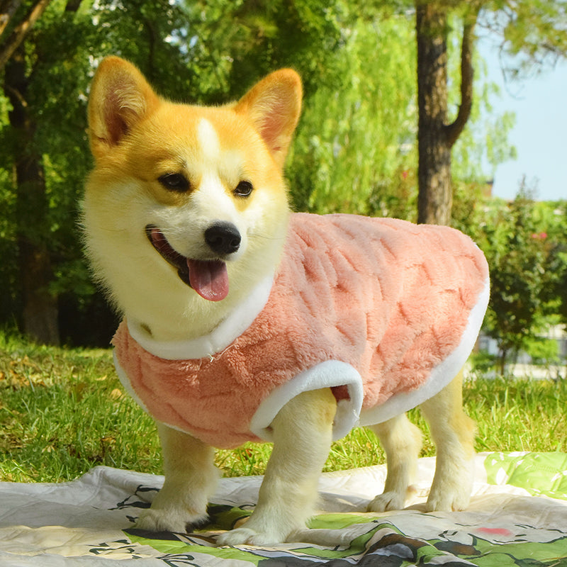 KFX-2867005 Warm Padded Vest for Medium-Sized Dogs - Anti-Dirty Leisure Wear