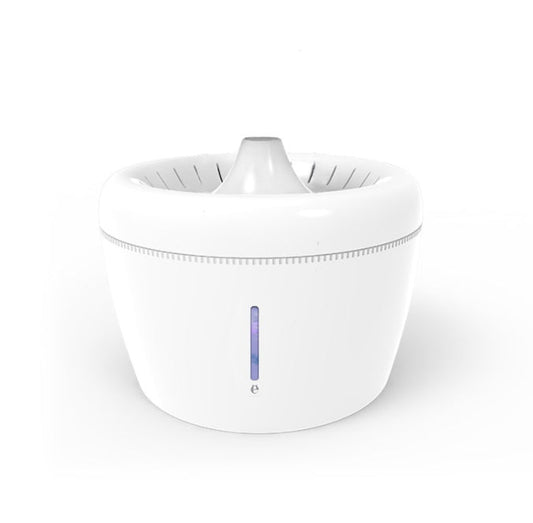 KFX-3218109 Pet Water Dispenser with Circulating Filtration and Silent Pump - 2.5L Capacity, USB Rechargeable