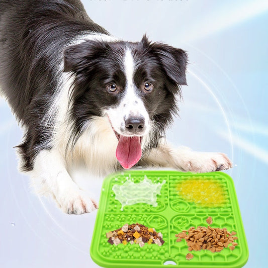 KFX-3256637 Silicone Pet Licking Pad with Suction Cup for Feeding and Slow Eating