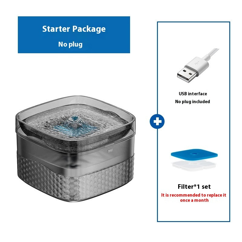 KFX-3283645 Large Capacity Smart Water Dispenser for Dogs and Cats - 5.5L & 9L Options Available