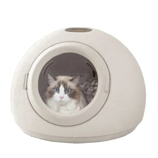 KFX-334483 55L Quiet Pet Hair Dryer Cabin with Smart Timer, Temperature Control & Overheat Protection for Dogs and Cats