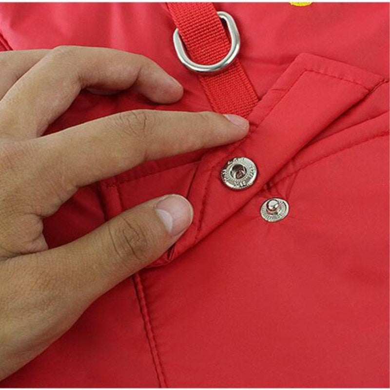 KFX-3522365 Cozy Winter Cotton Dog Coat with Adjustable Fit for Cold Weather