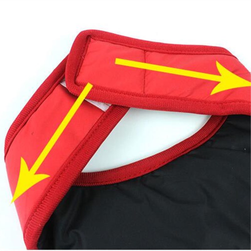 KFX-3522365 Cozy Winter Cotton Dog Coat with Adjustable Fit for Cold Weather