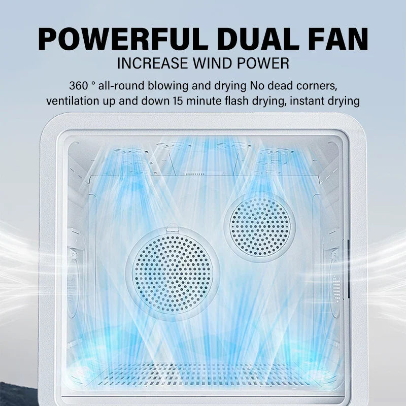 KFX-366099 Automatic Pet Dryer Box with Intelligent Temperature Control for Cats and Dogs - Quiet and Efficient Design