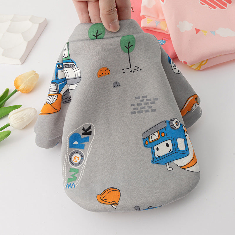 KFX-3807165 Cozy Polyester Dog Sweater in Fun Patterns for All Sizes