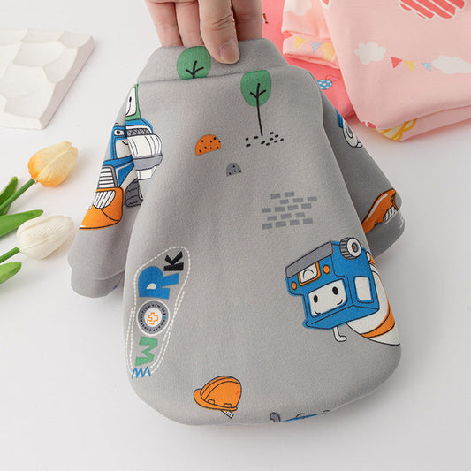 KFX-3807165 Cozy Polyester Dog Sweater in Fun Patterns for All Sizes