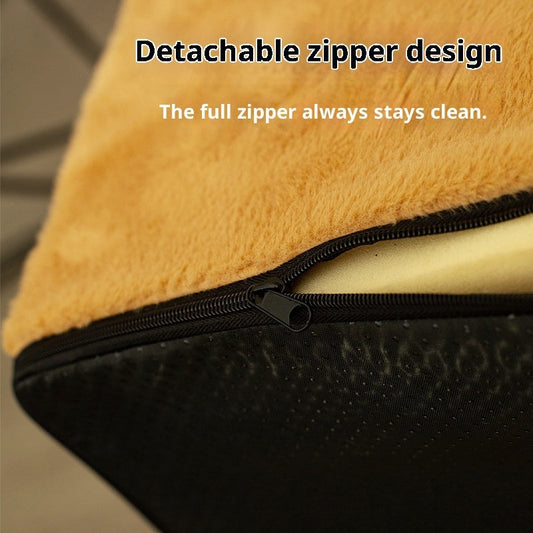 KFX-4055997 Removable and Washable Non-Slip Dog Ladder in White, Gray, and Khaki - Multi-Story Options Available