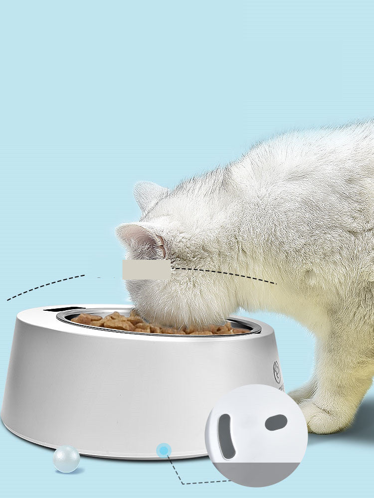 KFX-4106941 Stainless Steel Anti-Tipping Bowl for Weighing Pets – 500g Capacity