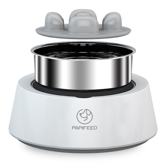 KFX-4106941 Stainless Steel Anti-Tipping Bowl for Weighing Pets – 500g Capacity