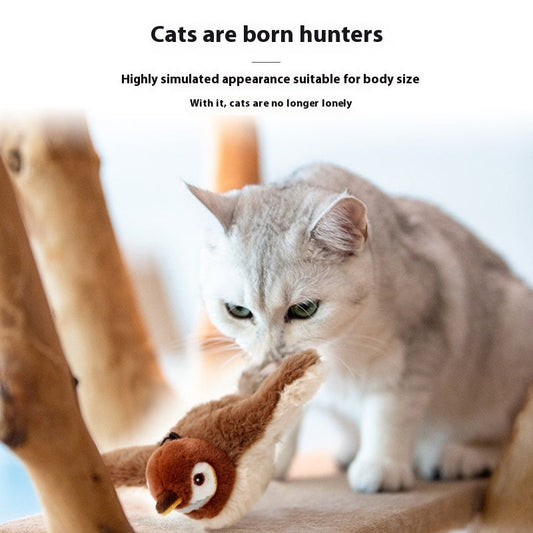 KFX-4171965 Coati Plush Pet Toy with Flapping Sound - Three Modes